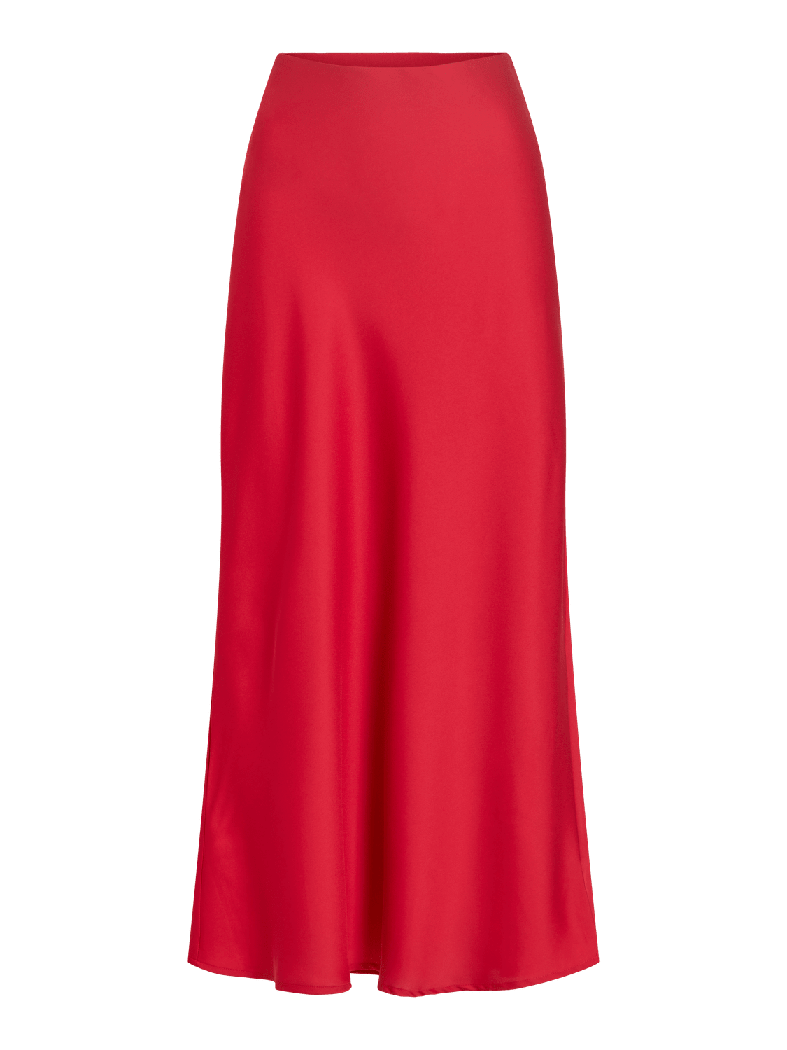 VIELLETTE Midi Skirt - Savvy Red - VERO MODA & VILA Bergvik
